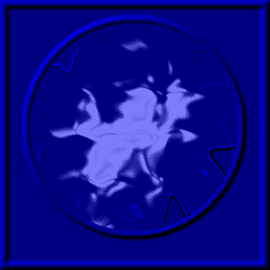 Water animated pool